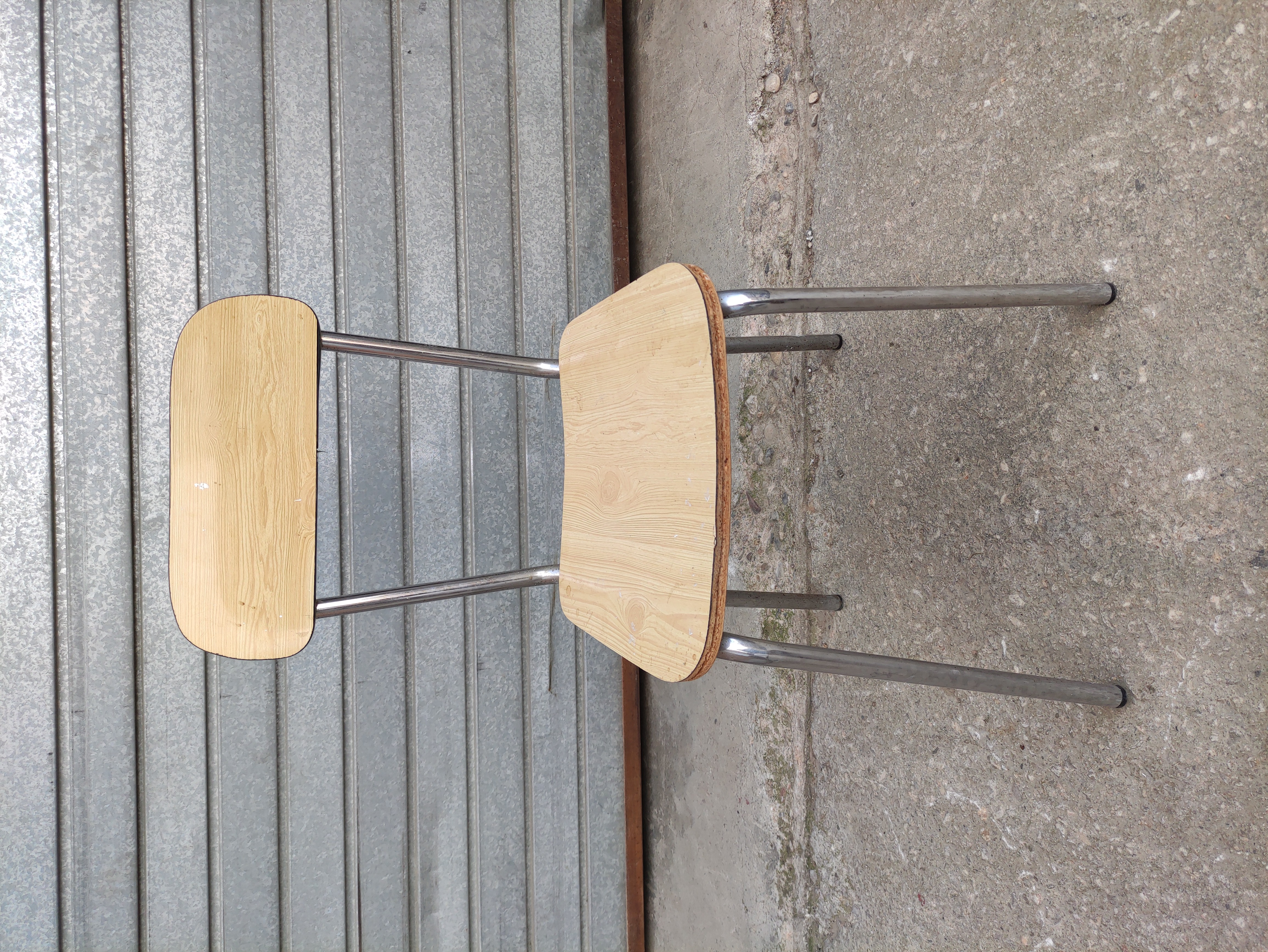 silla inox formica 43.5x80.5x34 (15eu) 1u